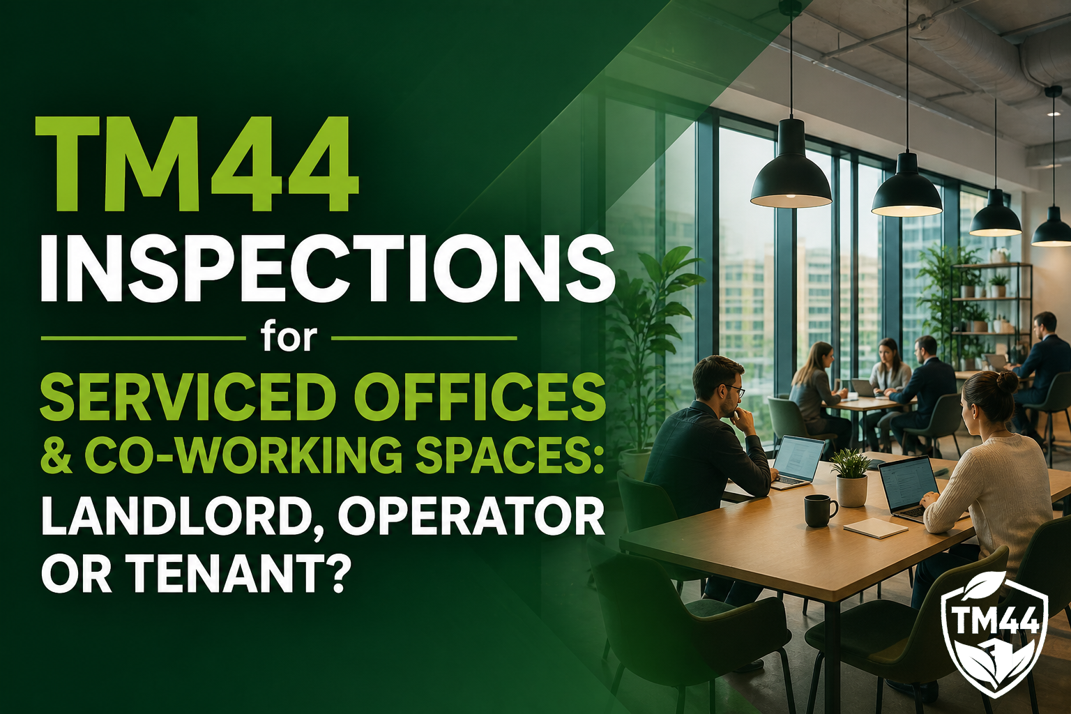 TM44 Inspections for Serviced Offices and Co-Working Spaces: Landlord, Operator or Tenant?