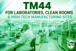 TM44 inspection for laboratories, clean rooms and high-tech manufacturing sites in the UK