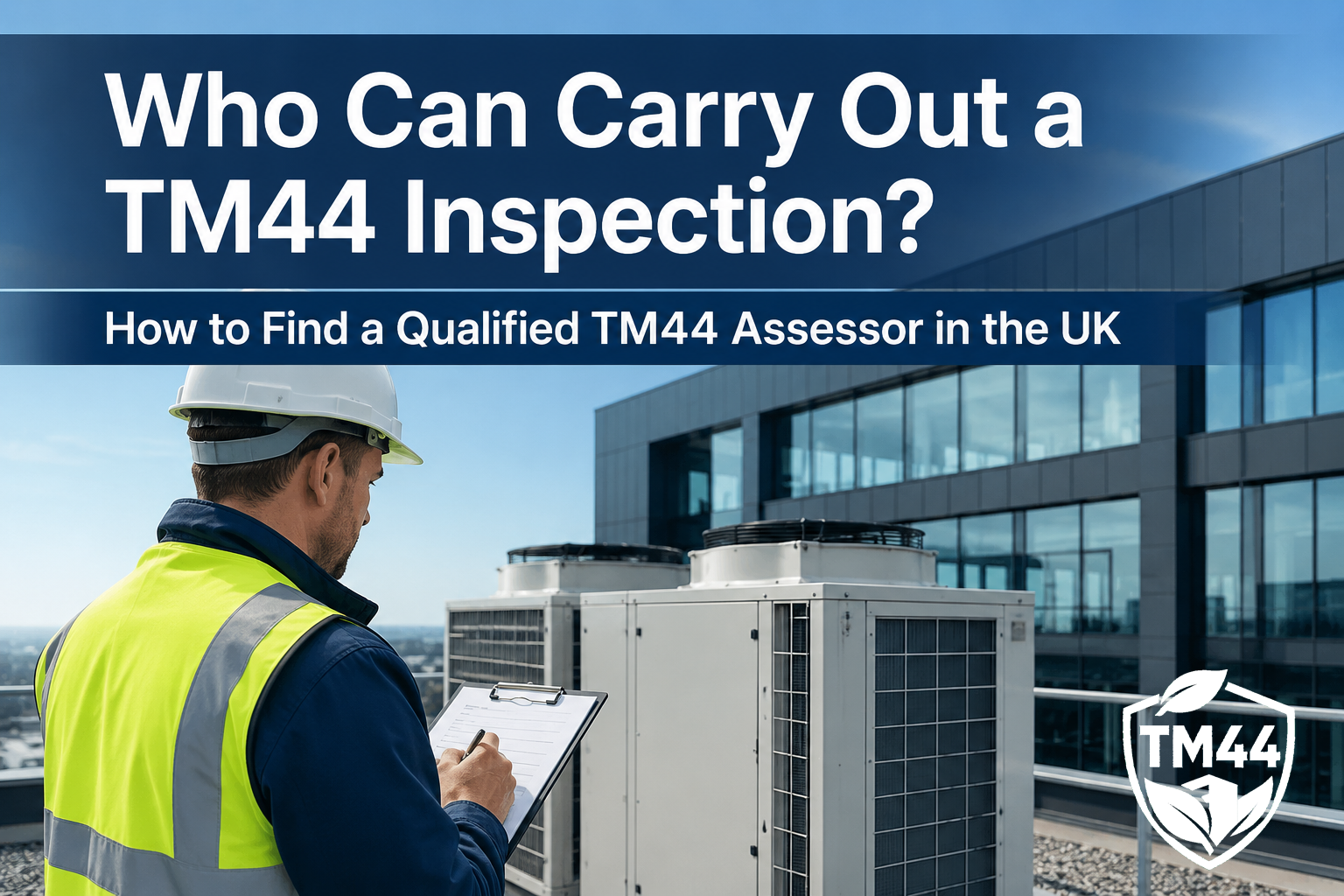 Who Can Carry Out a TM44 Inspection? How to Find a Qualified TM44 Assessor in the UK